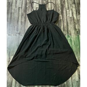 🤑Forever 21 Women's Black Hi - Lo Sleeveless Dress